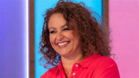 Loose Womens Nadia Sawalha squats in string bikini in revealing ...